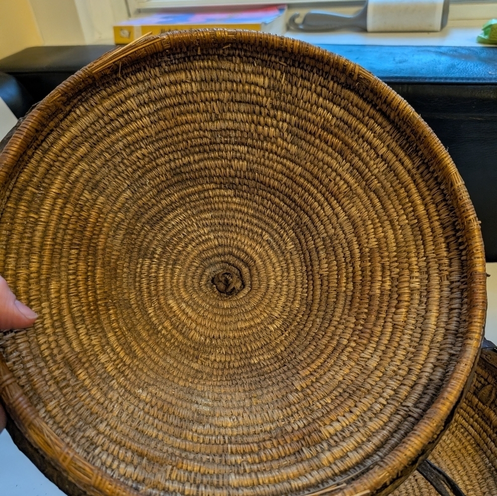 Ethiopian Sherpherds Lunch Basket Antique in GUC - Picture 14 of 16